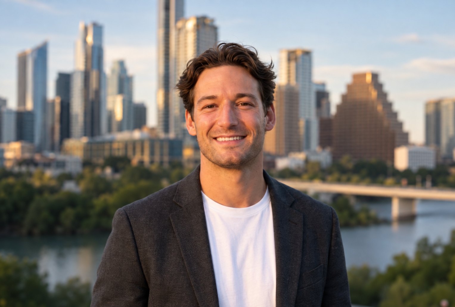 Drake DeWitt, founder of Influx Advising, in Austin
